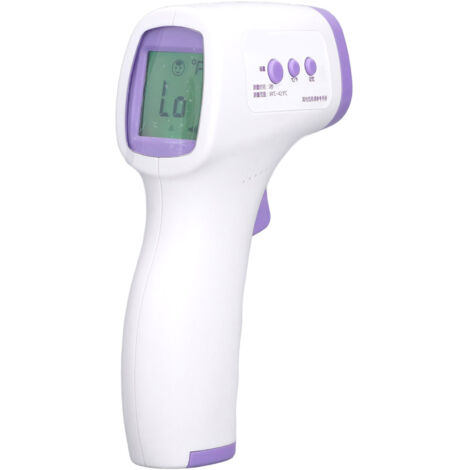 Thermomètre Infrarouge Frontal sans Contact - Lecture Instantanée et Haute Précision pour Maison et École