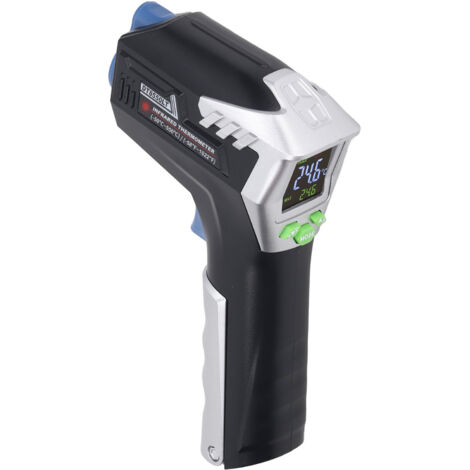 Thermomètre infrarouge haute précision 12:1, écran LCD rétroéclairé, mesure de -50℃ à 550℃ pour surfaces industrielles