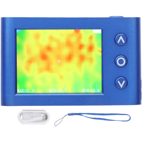 Thermomètre infrarouge Imageur thermique Testeur de température portable à main Capteur de compteur MLX90640