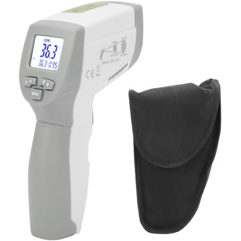Thermomètre Infrarouge Industriel -50°C à 500°C avec Affichage Numérique LCD