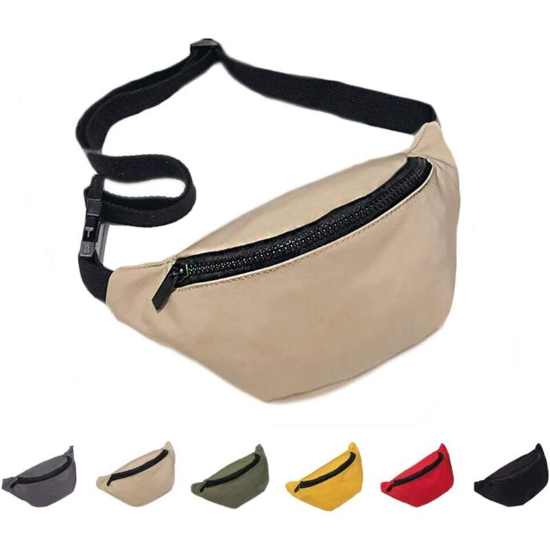 Sac de taille léger pour enfants à la mode (Kaki)