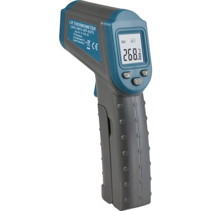 Ray Thermomètre infrarouge -50 - +500 °c mesure ir sans contact, conforme haccp - Tfa Dostmann