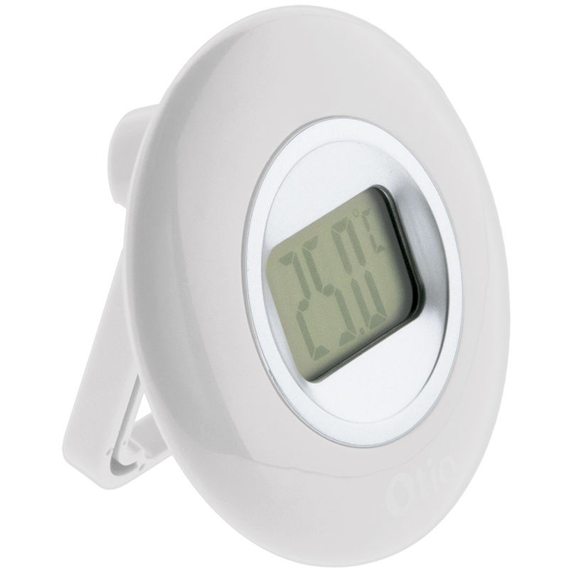 Thermomètre intérieur à écran lcd - Blanc Otio Blanc