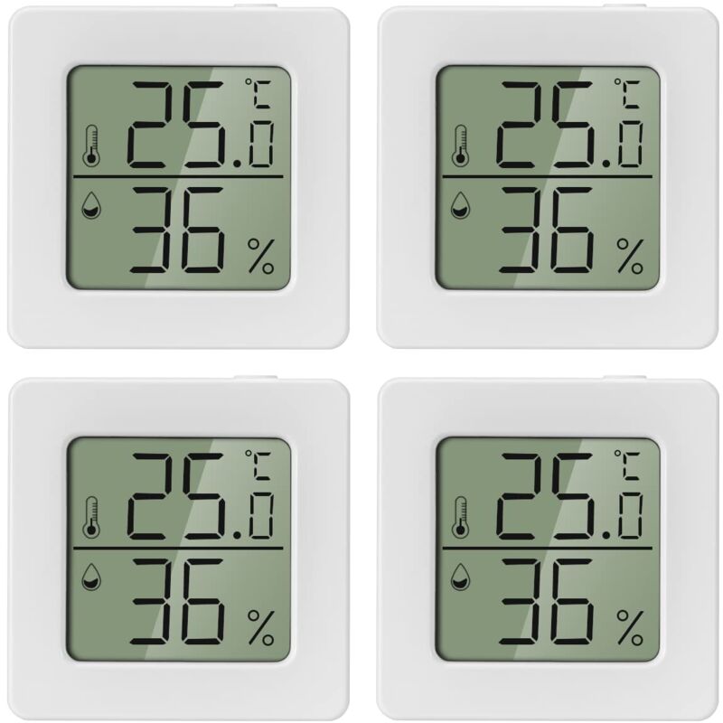 Thermomètre Intérieur Mini Thermometre Interieur Hygrometre Interieur Digital à Haute Précision Temperature Interieur Thermomètre Chambre Bébé