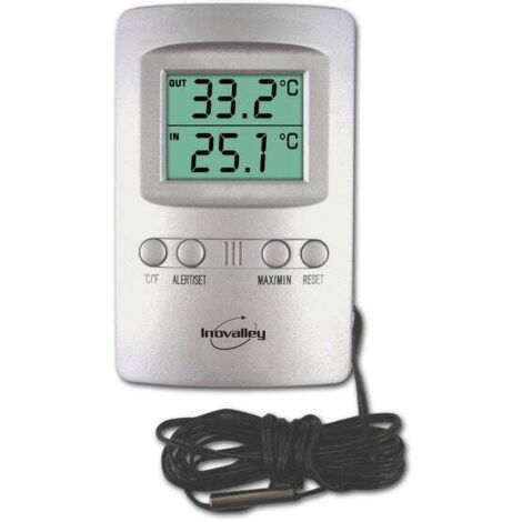 Thermomètre intérieur ou extérieur INOVALLEY T 05