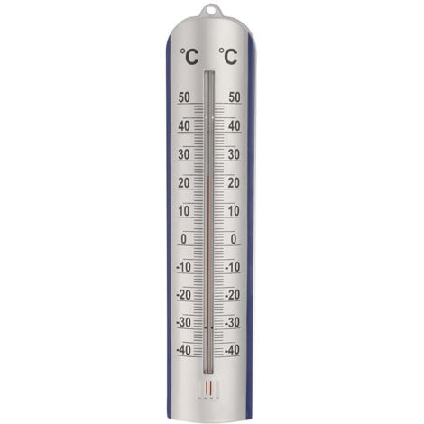 Thermomètre métallique interieur-exterieur 27,5cm