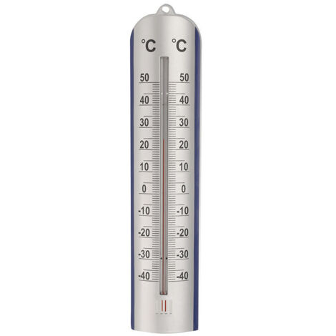 Thermomètre Métallique Interieur-Exterieur 27,5cm
