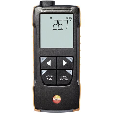Thermomètre numérique -200 à +800 °C avec sonde NTC et Pt100 – Précision ±0.2 °C – Compatible application testo Smart APP - D343172