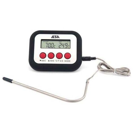 Thermomètre numérique de cuisson avec sonde 80 cm