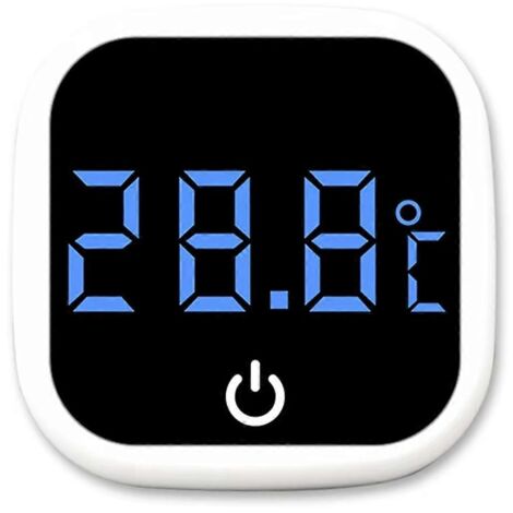 Thermomètre numérique LCD autocollant pour aquarium 0-60℃ (mini)