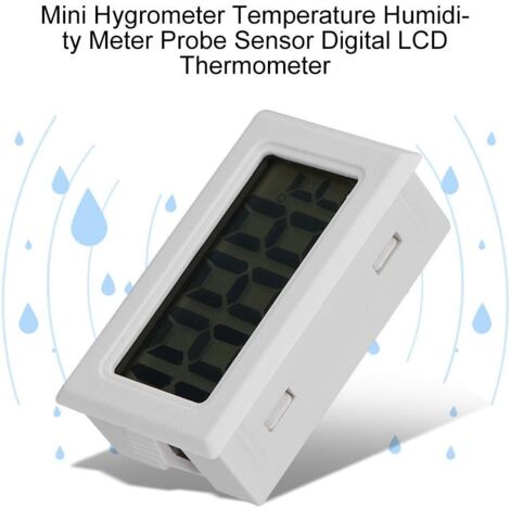 Thermomètre numérique LCD, mini thermomètre LCD numérique à capteur de température