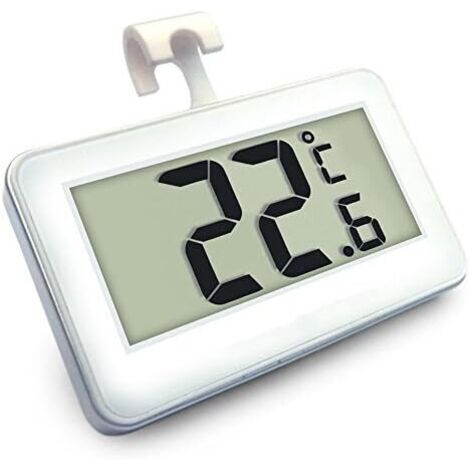 Thermomètre numérique pour réfrigérateur, mini thermomètre numérique LCD, température de -20 à 60 °C, facile à lire
