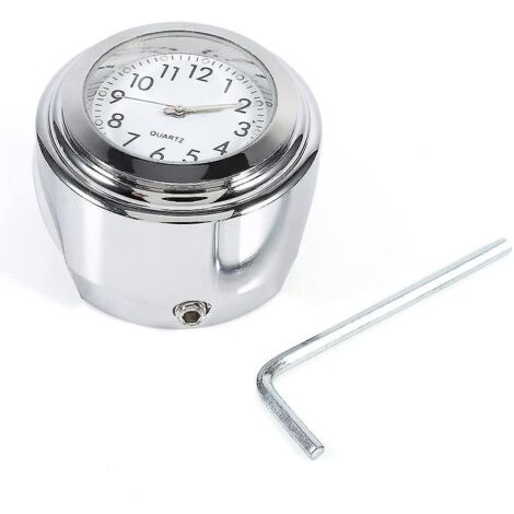 Thermomètre pour guidon de moto, indicateur de température à cadran étanche de 7/8" -