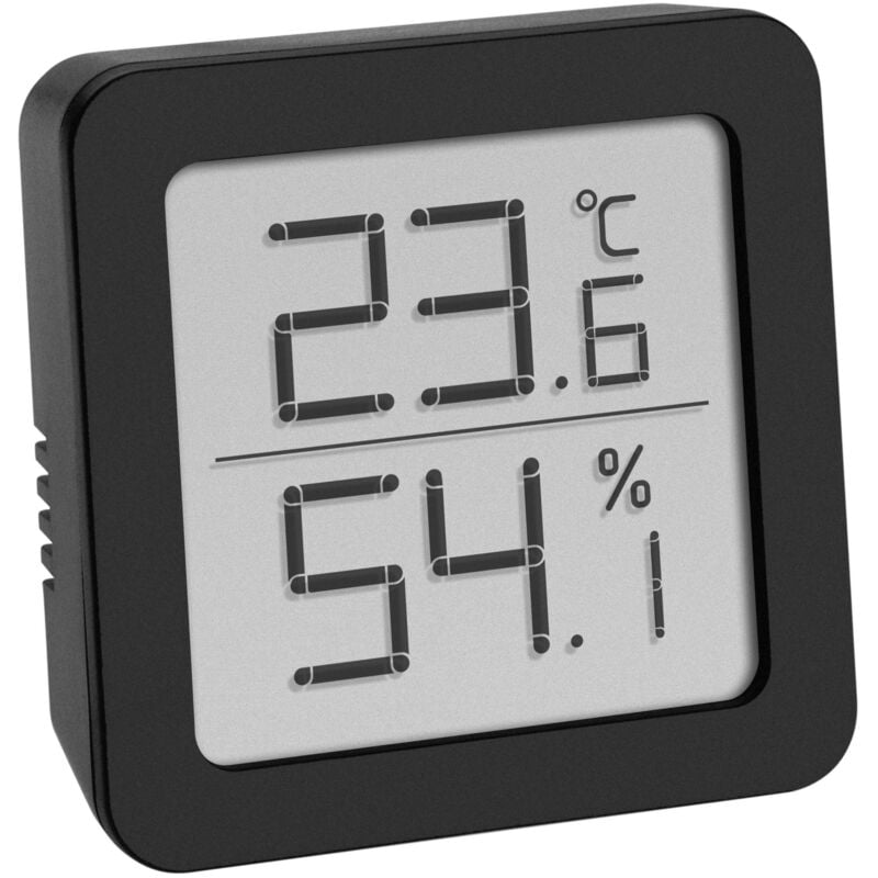 Tfa Dostmann - fun Thermomètre radiopiloté noir 30.3068.01