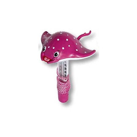 Thermomètre Raie Manta Kerlis - Rose