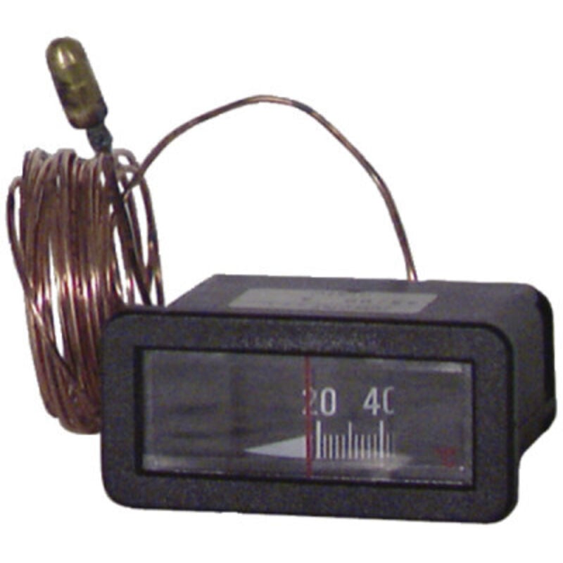 Thermomètre rectangulaire 20°C à 120°C Diff pour De Dietrich Chappée : S17007061