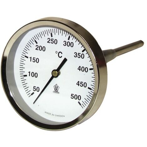 Les Ateliers Dixneuf 055.TM Thermomètre magnétique pour poêle à bois :  : Cuisine et Maison