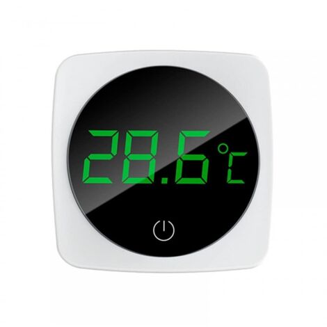 Thermomètres pour Aquariophilie, Mini Digital LCD Thermo Indicateur, Moniteur Température sans Fil, Portable Aquarium Thermomètre Bureau Cuisine Incubateurs Reptiles, 060℃ -