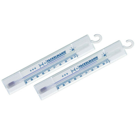 Thermomètres Réfrigérateur/Congélateur 155x25mm Modèles Assortis