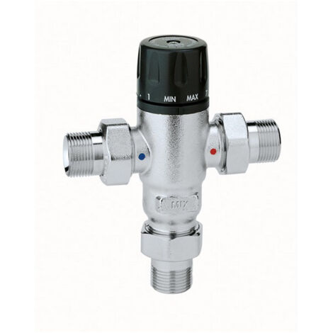 Thermomixer laiton, réglable 3/4 pouce, 30-65 GrC Caleffi