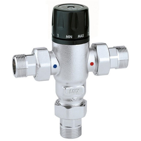 Thermomixer laiton, réglable 3/4 pouce, 30-65 GrC Caleffi