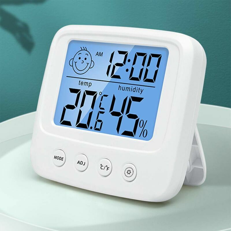 Thermomètre Hygromètre Intérieur Digital à Haute Précision, Moniteur de Température et Humidimètre, Thermo Hygromètre Indicateur du Niveau de Confort Thermomètre Hygromètre Intérieur Digital à Haute Précision, Moniteur de Température et Humidimètre, Thermo Hygromètre Indicateur du Niveau de Confort