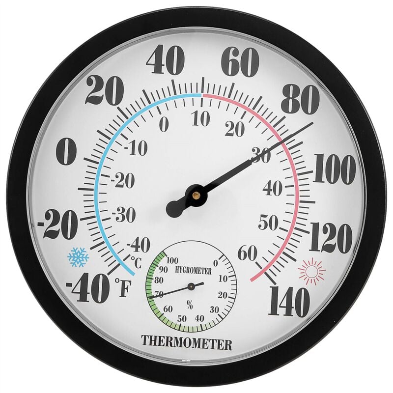 Mini Thermomètre Intérieur,Hygromètre Thermomètre,moniteur de température  ambiante intérieure Thermomètre à effet de serre,capteur