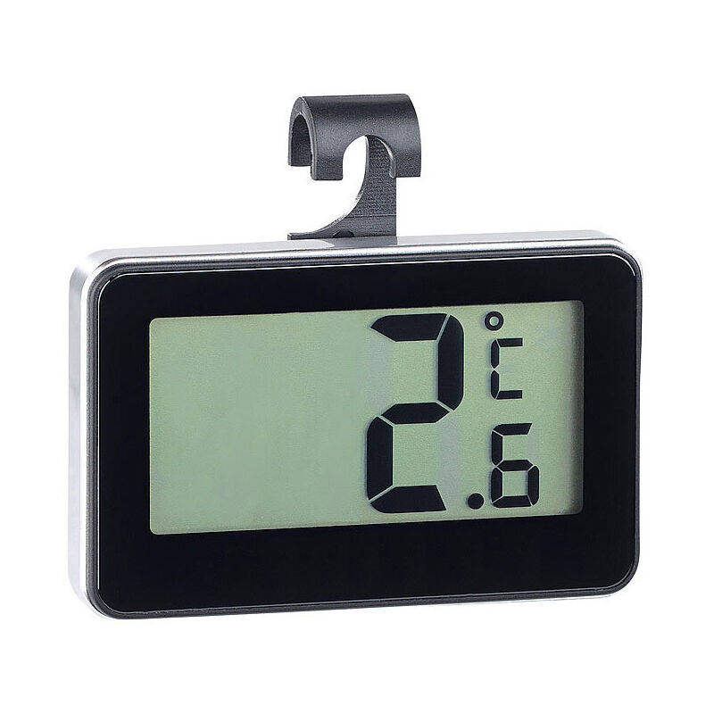Harry - Thermomètre Numérique Pour Réfrigérateur, Mini Digital Lcd Thermomètre, Température -20 à 60°C, Écran Acl Facile à Lire, Fonction