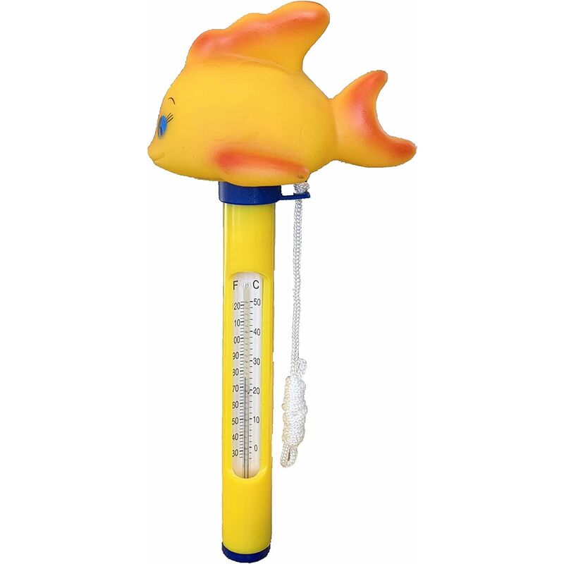 Thermomètre pour animaux flottants piscine à poissons ou Spa