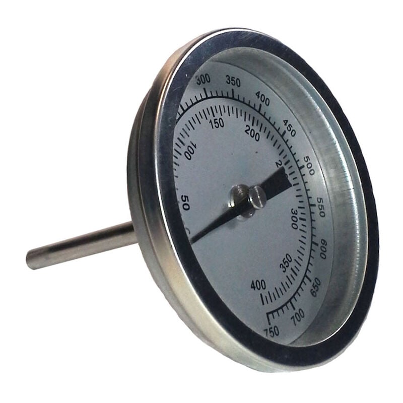 Thermomètre de remplacement pour Barbecue à pellets Pit Boss Austin xl et Navigator 1230 - Argent