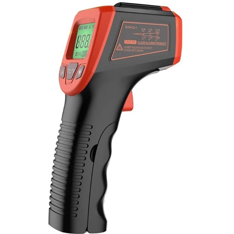 GM320S Thermomètre Pyromètre Infrarouge Industriel 600°C Haute Qualité
