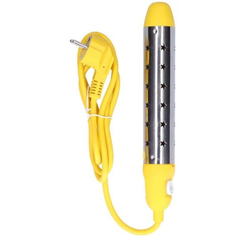 Thermoplongeur 600 W, ensemble mini-chaudière de réchauffeur de voyage portable, composant de chauffage multifonctionnel idéal pour chauffer l'eau de boisson, l'eau de baignade 220 V