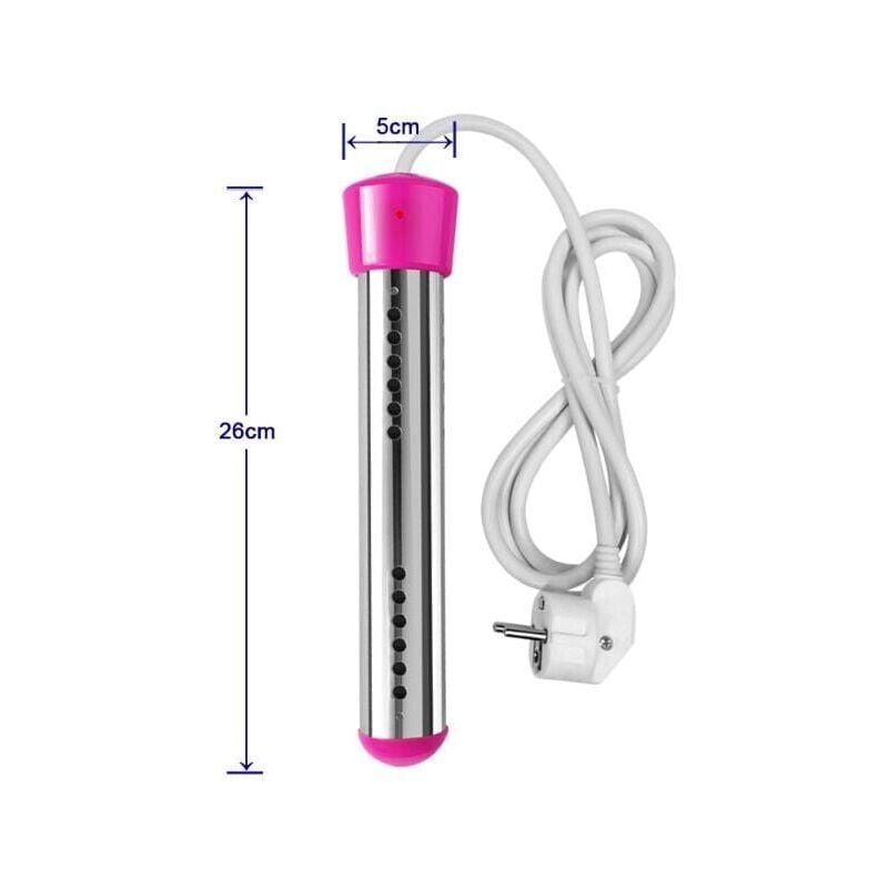 SNQ - Thermoplongeur Baignoire Thermoplongeur éLectrique Thermoplongeur De Voyage,Thermoplongeur En Acier Inoxydable,Chauffe-eau électrique