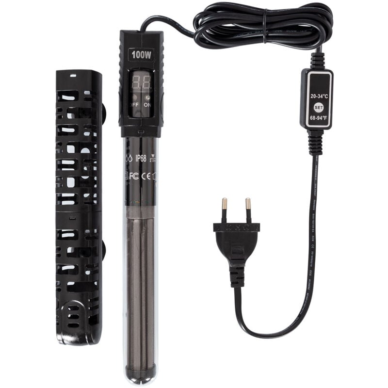 Thermoplongeur Électronique Réglable Aquarium 100 w