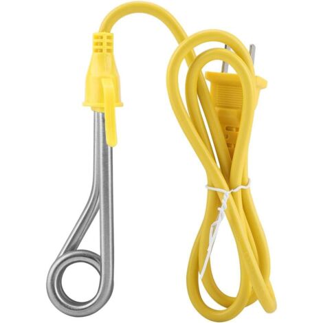 Thermoplongeur Thermoplongeur de Voyage 600 W,Chauffe eau Instantané Electrique Chaude, pour Chauffer l'eau bouillante au café