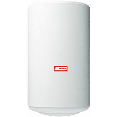 Thermor – Chauffe-eau à accumulation 50L vertical mural – Résistance stéatite protégée – Classe C – Temps de chauffe 2h46 – 241150
