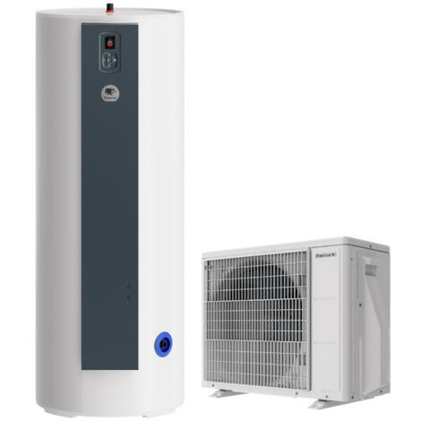 Thermor – Chauffe-eau thermodynamique Aéromax Split 3 270L vertical – COP 3,37 – Puissance 1800W – Installation jusqu'à 20m – THEPACKSPLIT3270