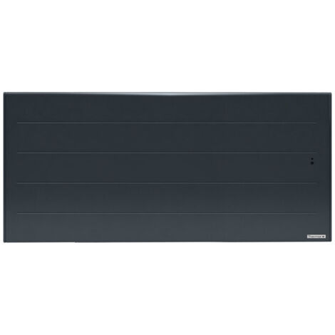 Thermor – Radiateur à inertie électrique 2000W horizontal – Aluminium gris ardoise – Compatible Cozytouch – 615mm x 1205mm – 480604