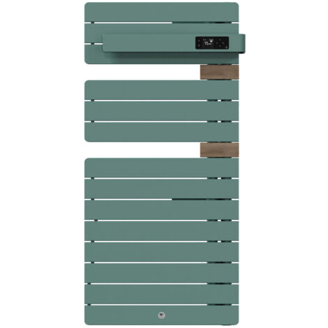 THERMOR - Sèche-serviettes connecté Allure 4 500W Eucalyptus/Chêne Mat à droite - 483296