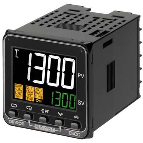 Thermorégulateur Omron 48X48MM 100/240VCA multi-entrées E5CCRX3A5M000