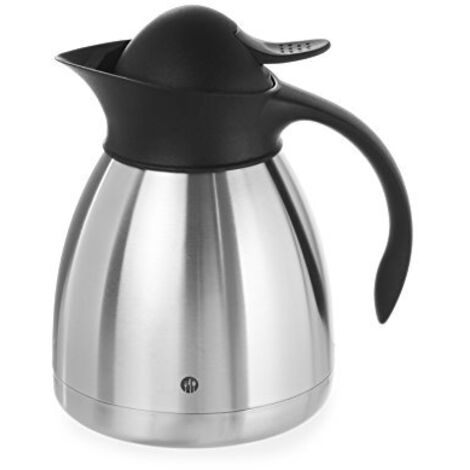 Thermos, brocca termica per caffè, doppia parete, acciaio, 1L - Hendi 446508