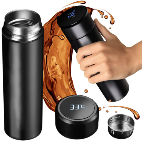Thermos con display LED della temperatura 0,5 L
