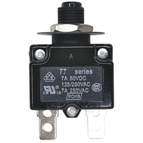 Thermoschalter Leistungsschalter 77 Series Reset Schalter Überlastschutz für Abricht und Dickenhobel uvm...