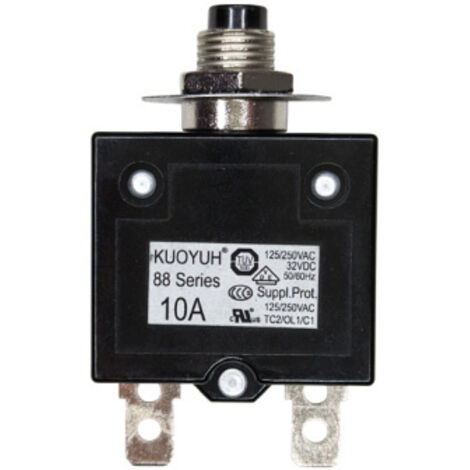 Thermoschalter Leistungsschalter 88 Series Reset Schalter Überlastschutz für Dickenhobel uvm…