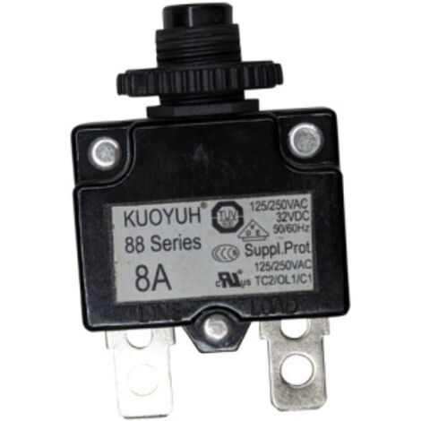Thermoschalter Leistungsschalter 88 Series Reset Schalter Überlastschutz für Kompressoren uvm.