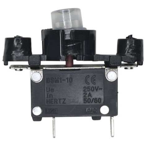 Thermoschalter Leistungsschalter BSM1-10 Reset Schalter Überlastschutz für Tischkreissägen uvm...