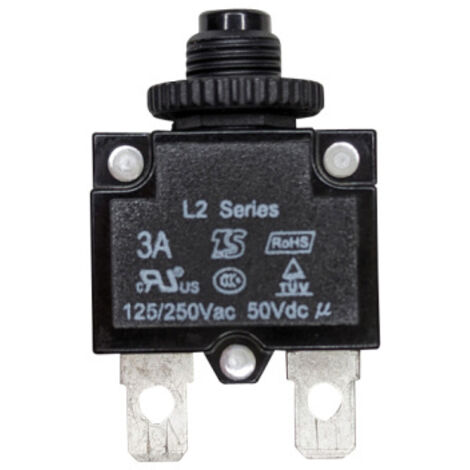 Thermoschalter Leistungsschalter L2 Series Reset Schalter Überlastschutz für Drechselmaschinen uvm.