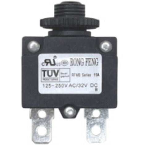 Thermoschalter Leistungsschalter RFMB Series 15A Reset Schalter Überlastschutz für Stromerzeuger uvm...