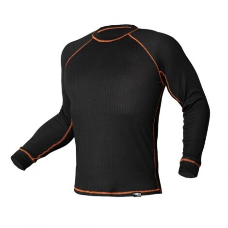 Thermoshirt langarm schwarz L/XL