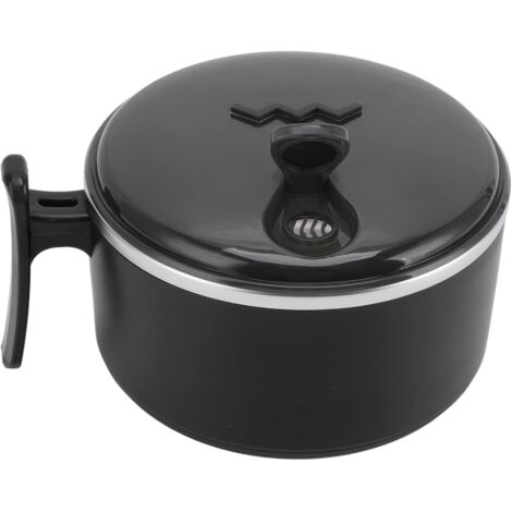 Thermoskanne aus Edelstahl mit Deckel und Ständer, doppelwandig für optimale Wärmespeicherung, für den Hausgebrauch